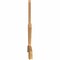 Ekena Millwork Alberta Smooth Timber Gable Bracket, Western Red Cedar, 72"W x 36"H x 1 1/2"D x 3 1/2"F, 12/12 Pitch GBW072X36X0204ALB00SWR - alternate 2